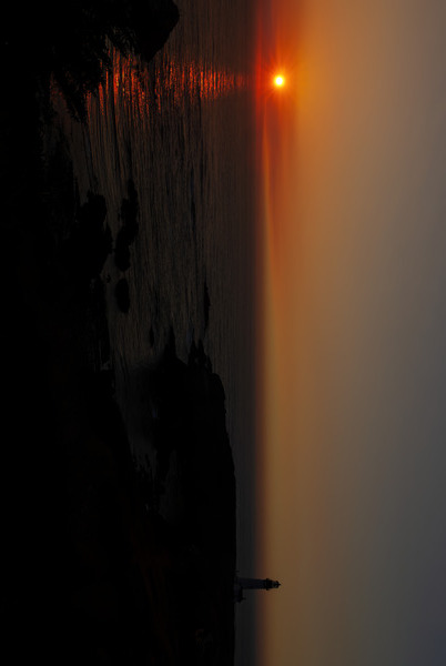 Lighthouse Sunset Print