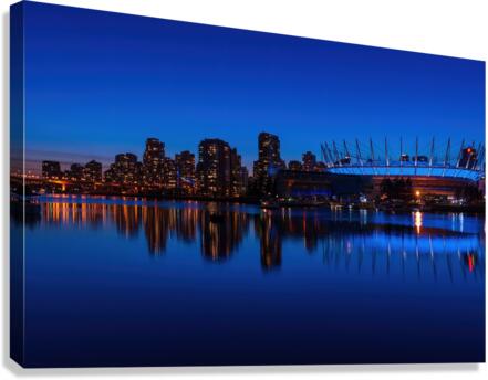 False Creek Vancouver Canvas Print