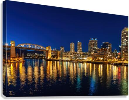 False Creek Vancouver Canvas Print