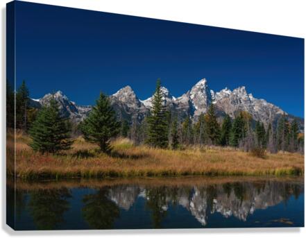 Grand Tetons Wyoming Canvas Print