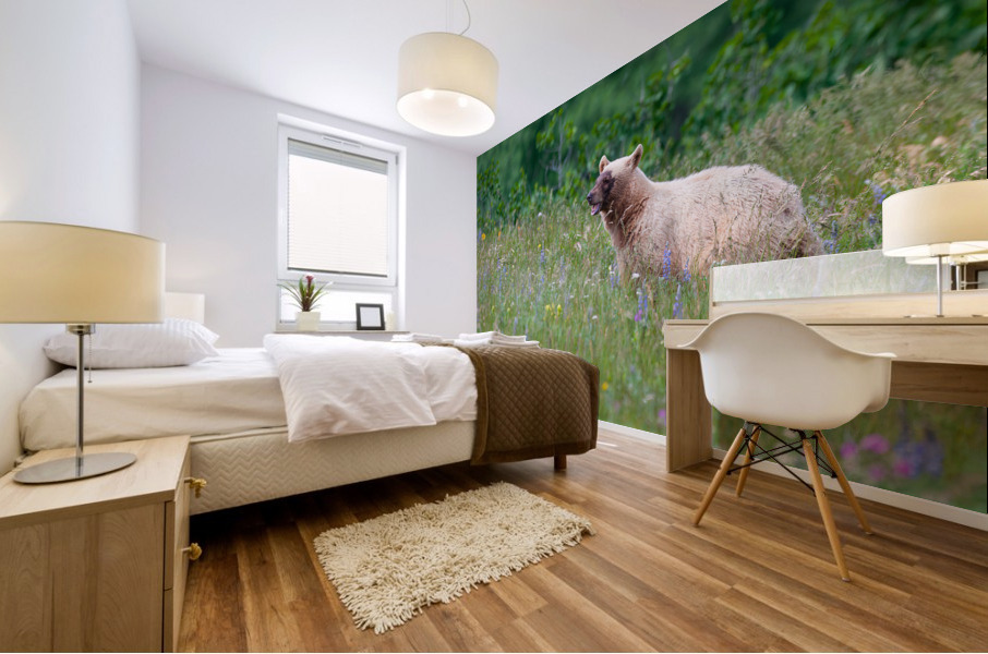 Black Bear Mural print