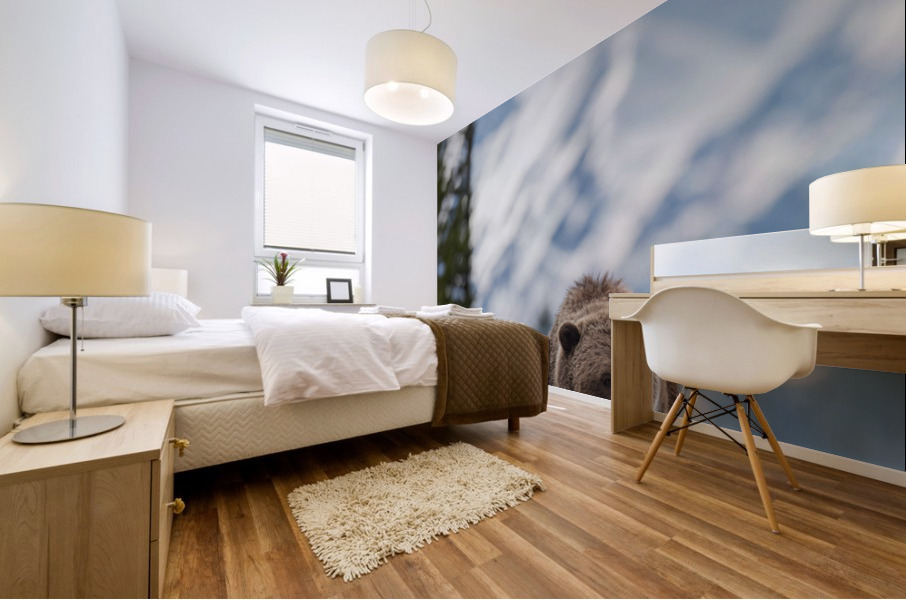 Grizzly Boar Mural print