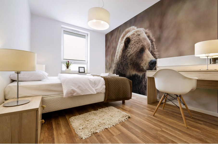 Grizzly Boar Mural print