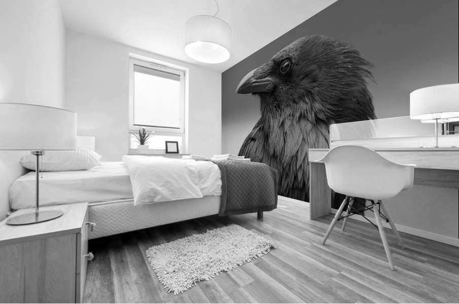Raven Mural print