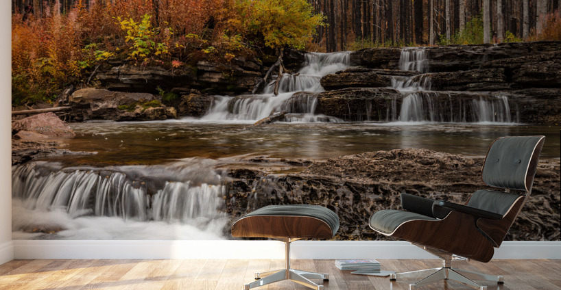 Mountain Stream Wall Murals