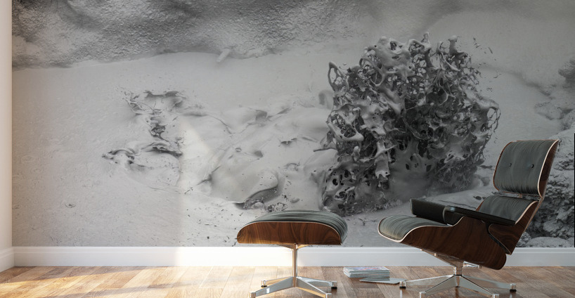 Thermal Mud Eruption Wall Murals