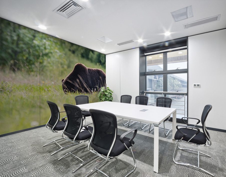 Grizzly Boar Wall Printing