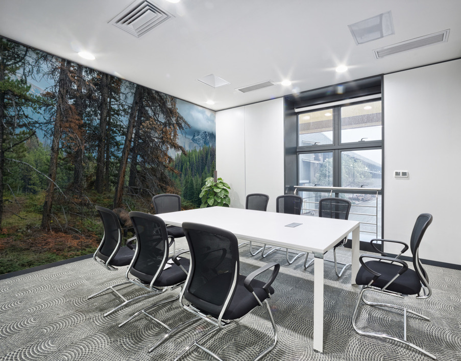 Bull Moose Wall Printing