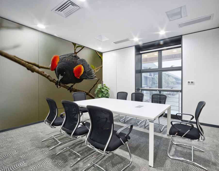 Male Red-Winged Blackbird Wall Printing