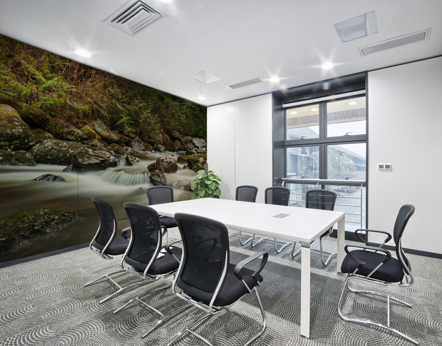 Forest Stream Wall Printing