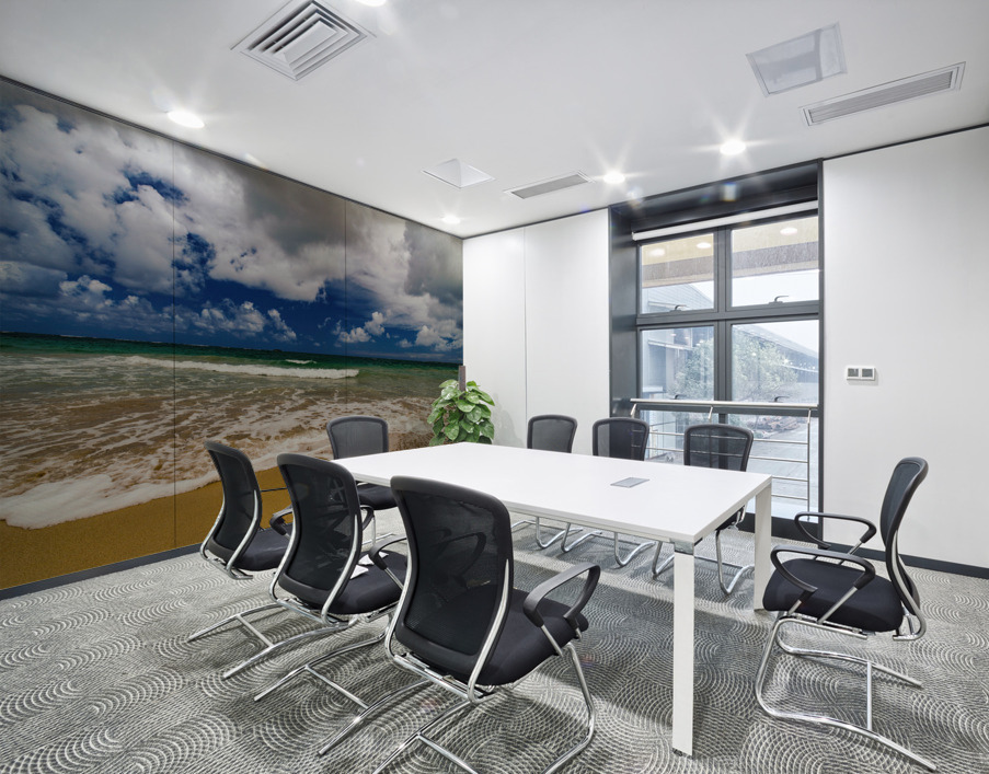 Tropical Shoreline Wall Printing