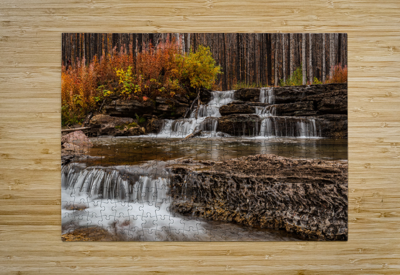 Mountain Stream Randy Tremblay Photography Puzzle printing