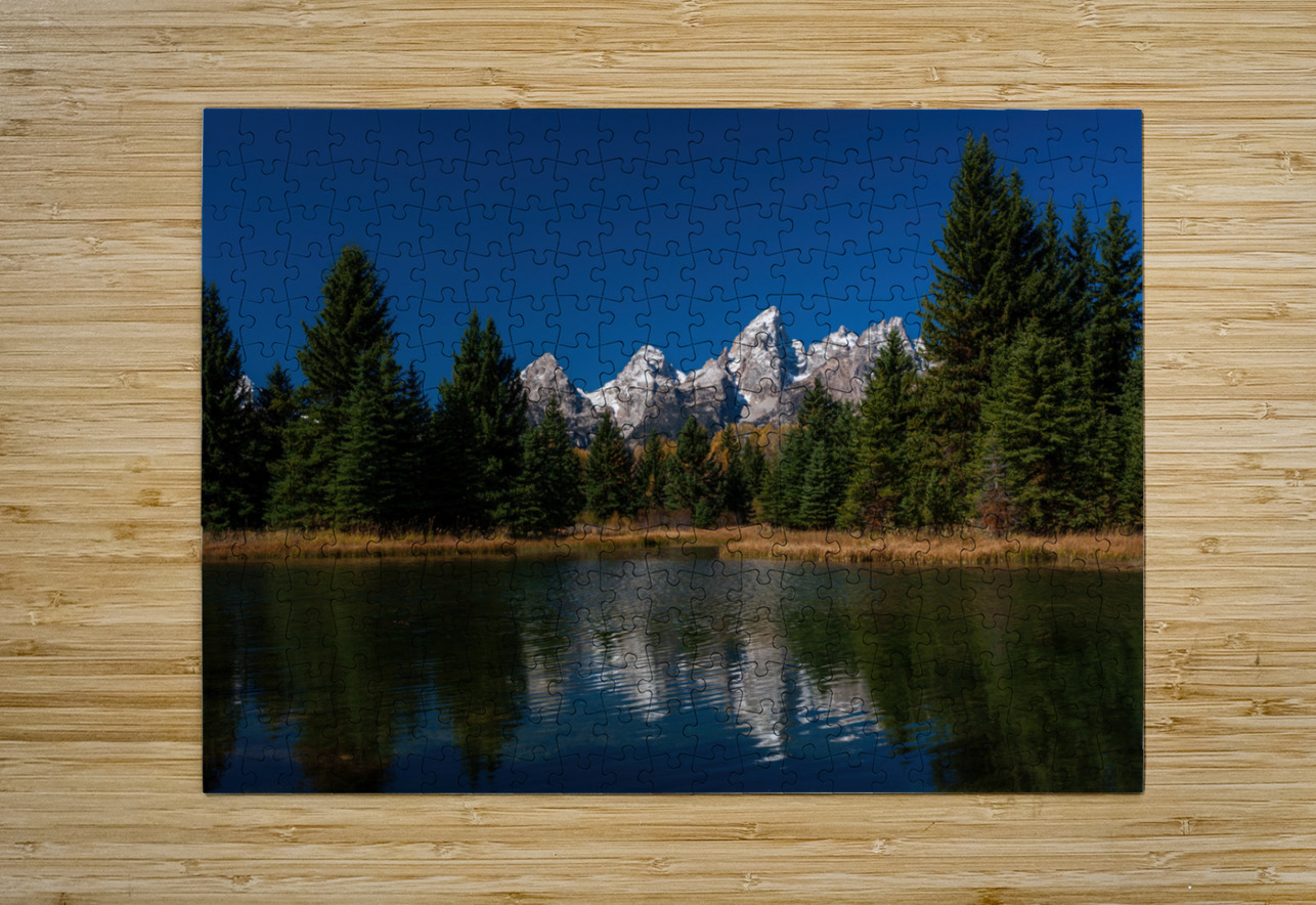 Grand Tetons Wyoming Randy Tremblay Photography Puzzle printing