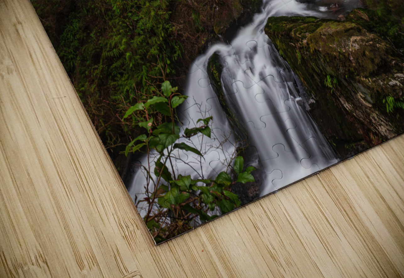 Forest Waterfall Randy Tremblay Photography Puzzle
