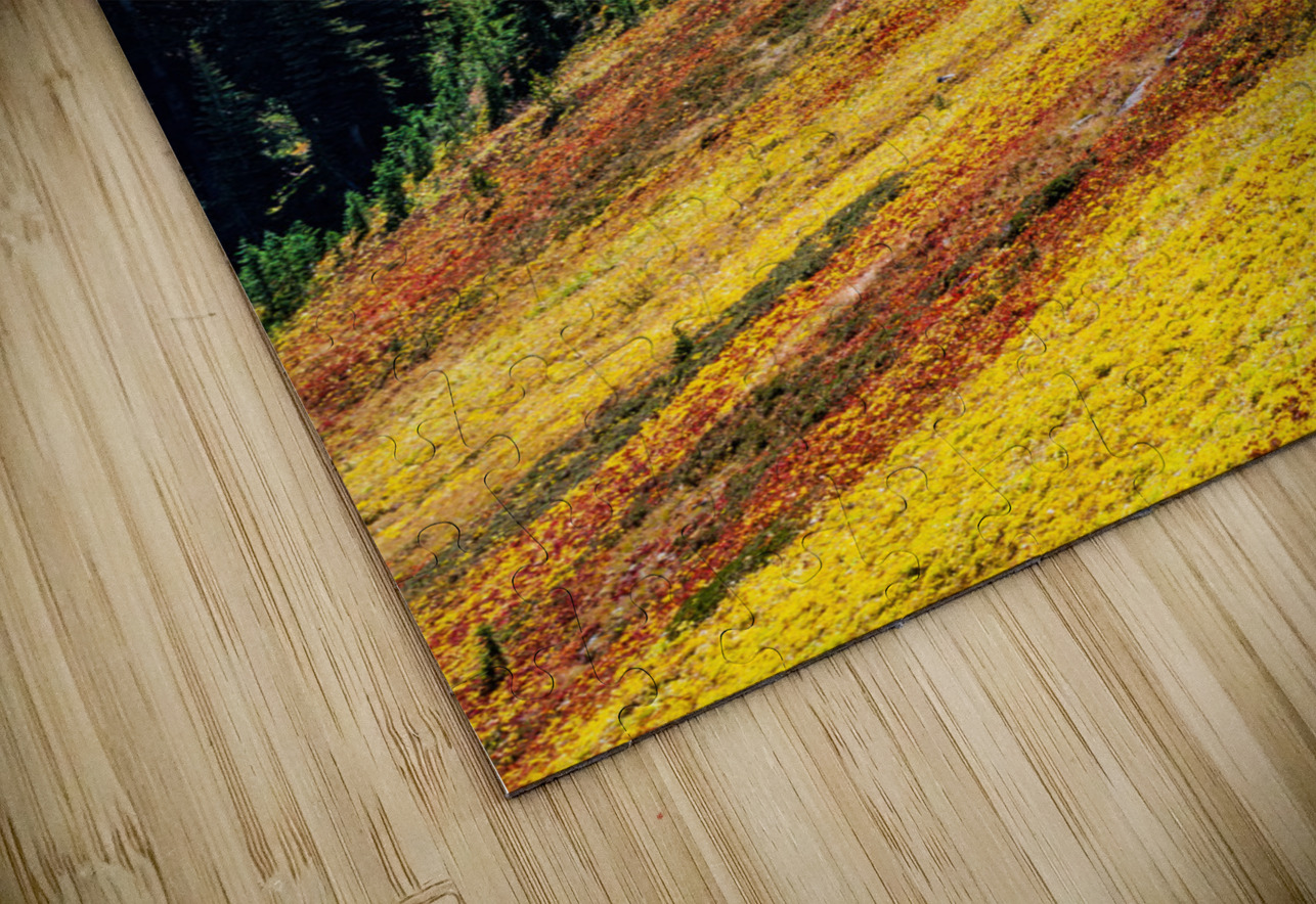 Mountain Wild Flowers Randy Tremblay Photography Puzzle